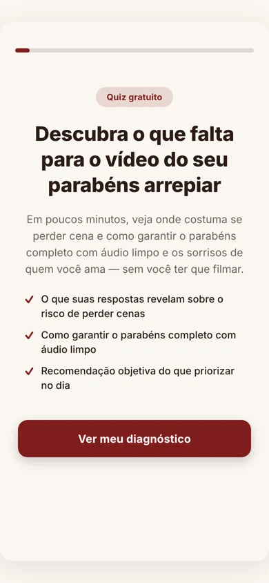 Quiz no celular